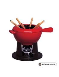 Le Creuset Fondue Fromage 2L - Cerise
